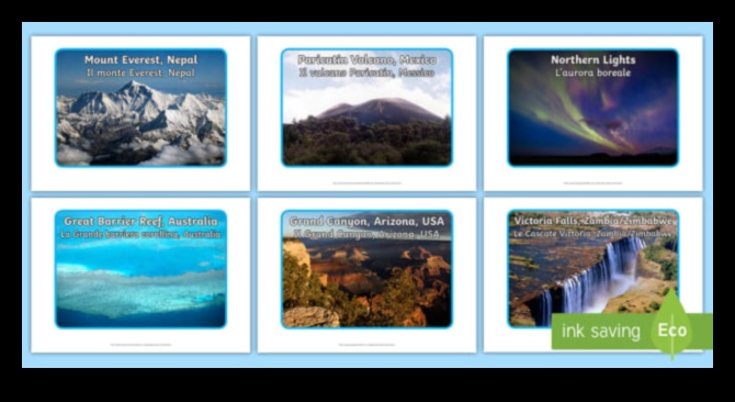 Wonders of the World: A Journey Through Awe-Inspiring Landscapes Unveiled