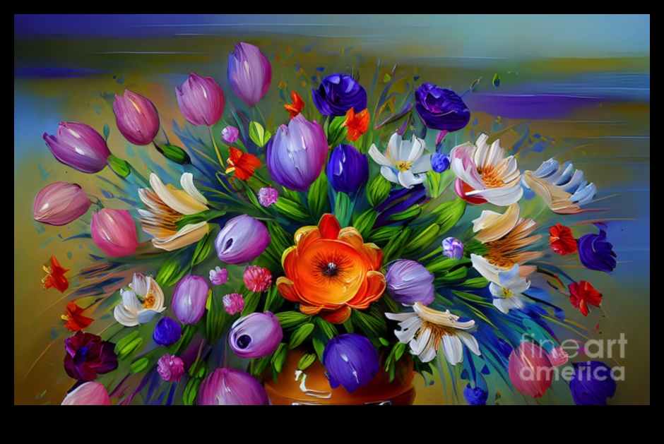 A Symphony of Spring Flowers 1