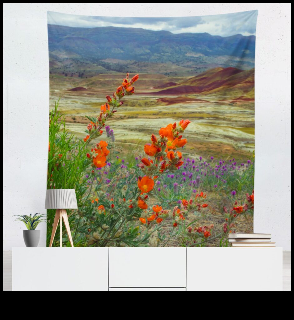 A Vibrant Tapestry of Desert Wildflowers 1
