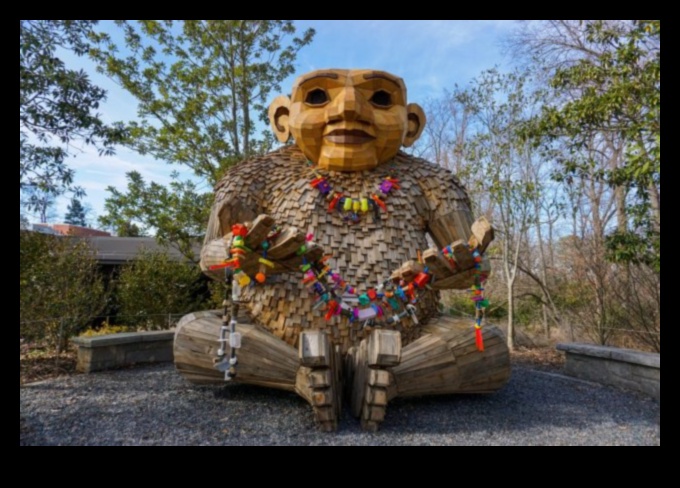 A Whimsical Stroll Through the Botanical Haven An Outdoor Sculpture Tour 1