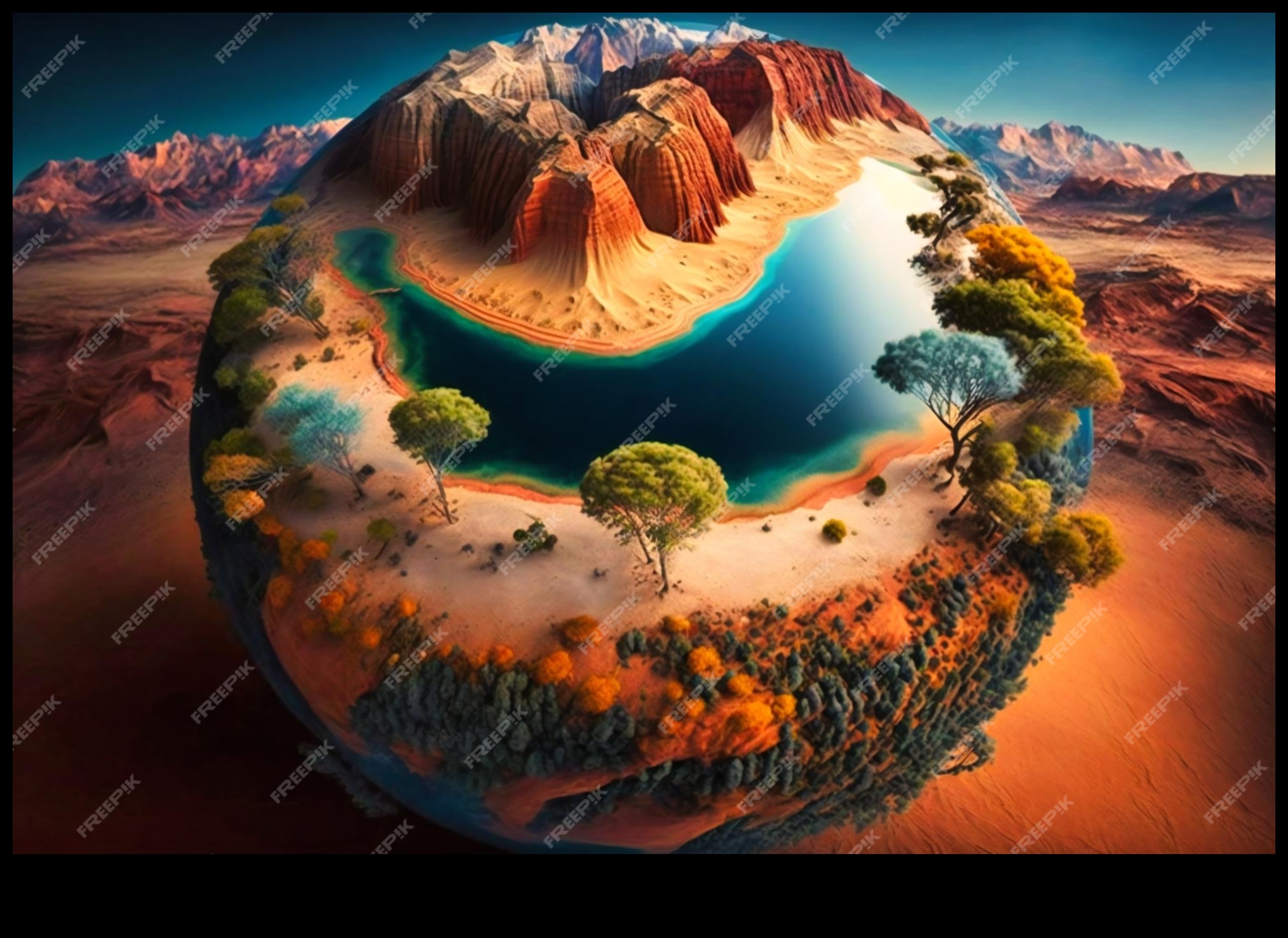 Diverse Horizons: A Showcase of Earth's Varied Landscapes in Every Frame