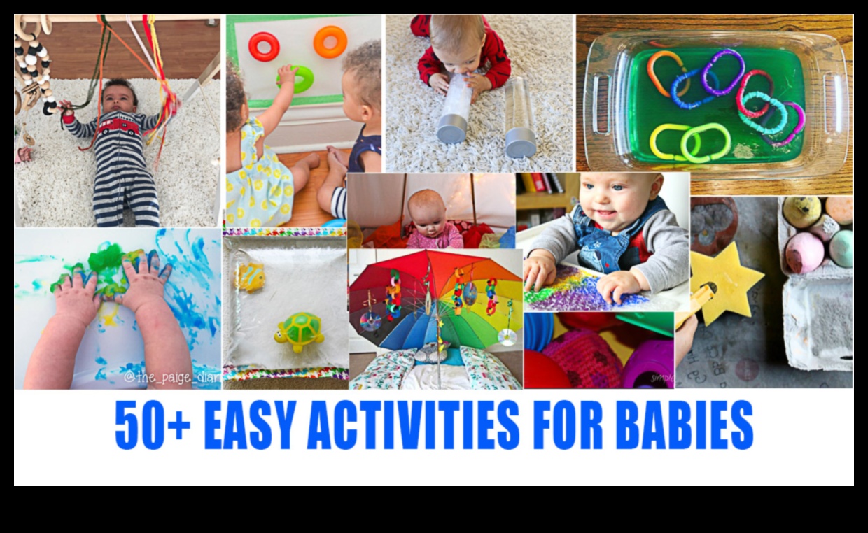 Adorable Adventures: Crafting Memorable Baby Activities