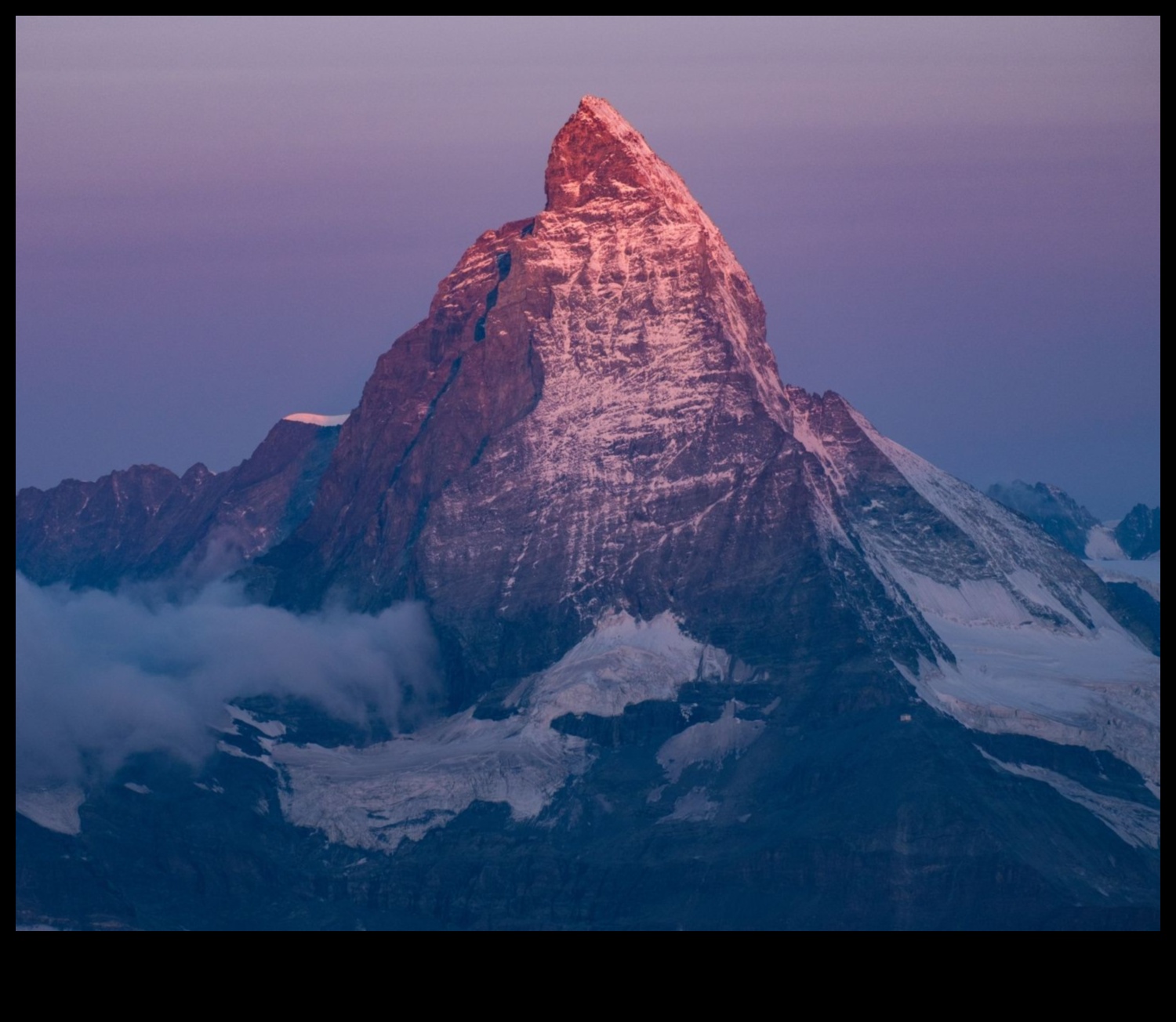 What is the impact of climate change on the preservation of alpine landscapes?