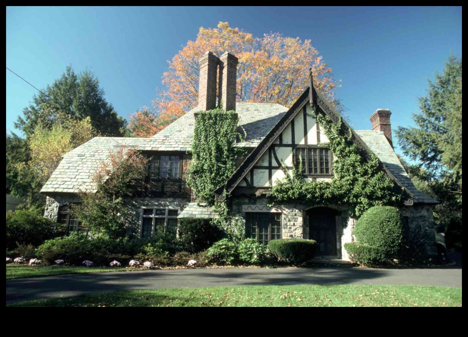 How do architectural styles change in response to different landscapes?