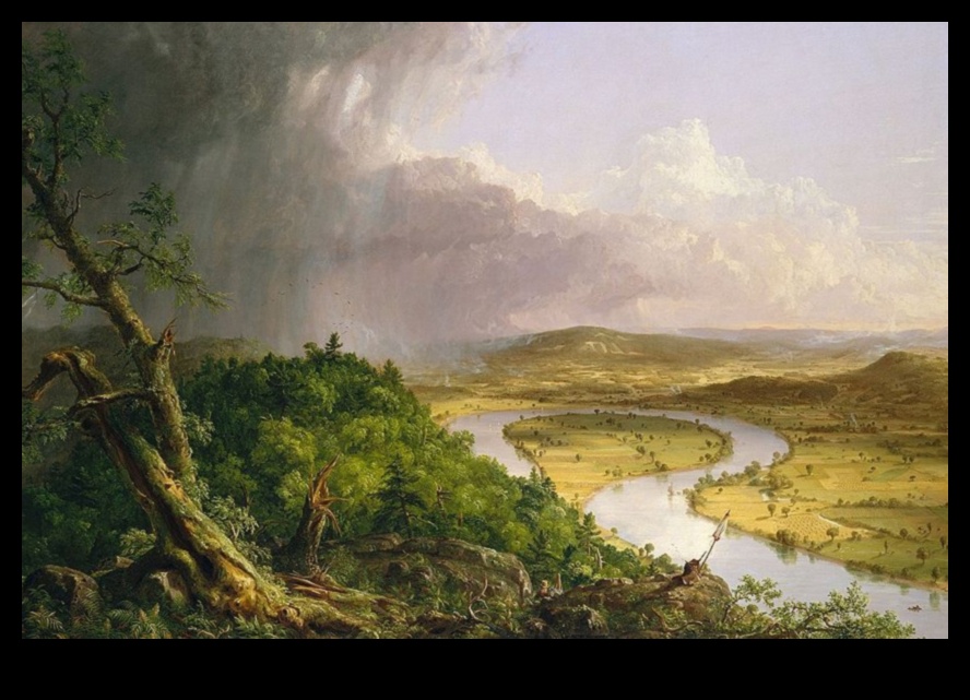 How do landscapes contribute to the design of outdoor art installations?