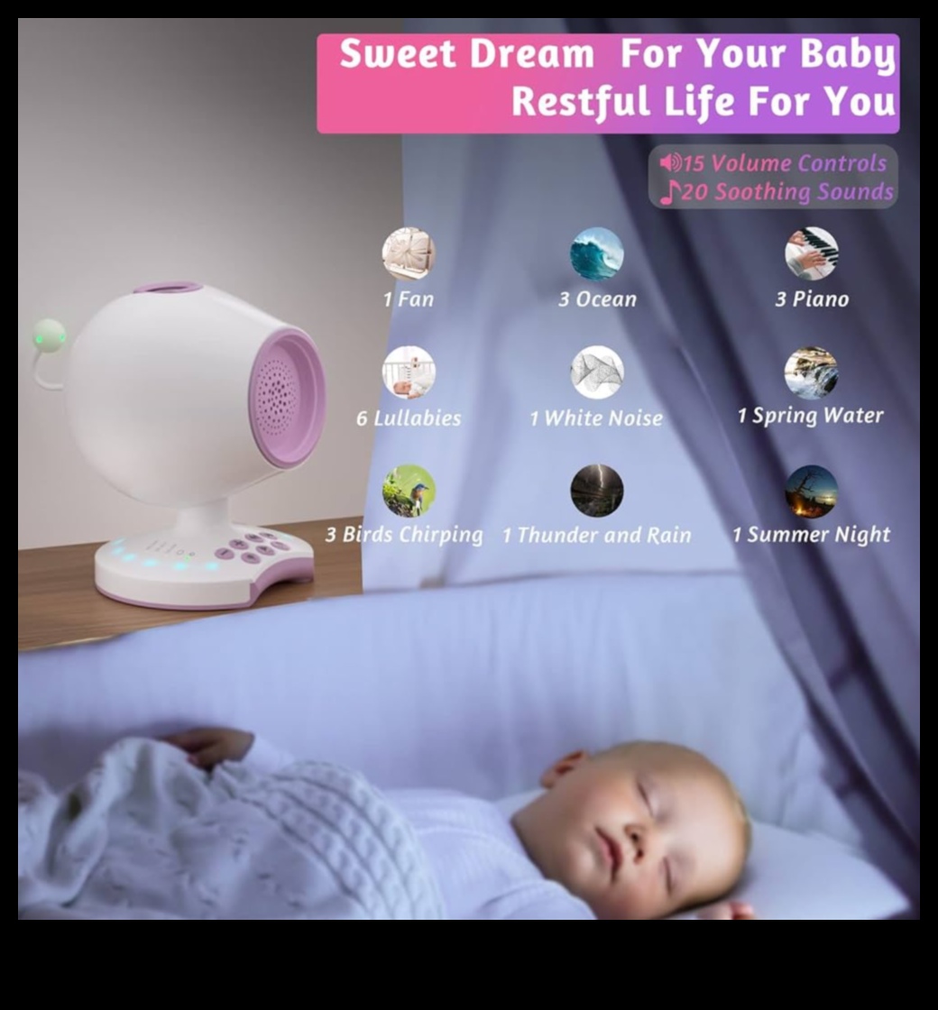Babbling Brook: Soothing White Noise Machines for Baby's Sleep Health