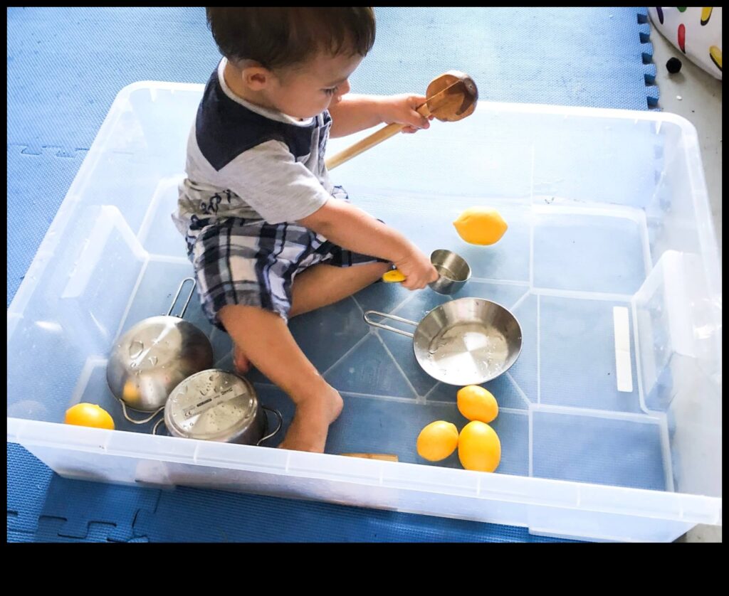 Babbling Brook Musical Water Fun for Babies to Develop Sensory Skills 1