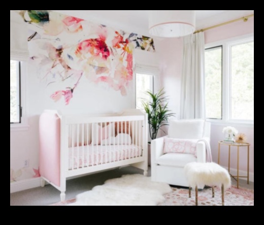 Baby Bloom: Stylish Floral Nursery Accessories