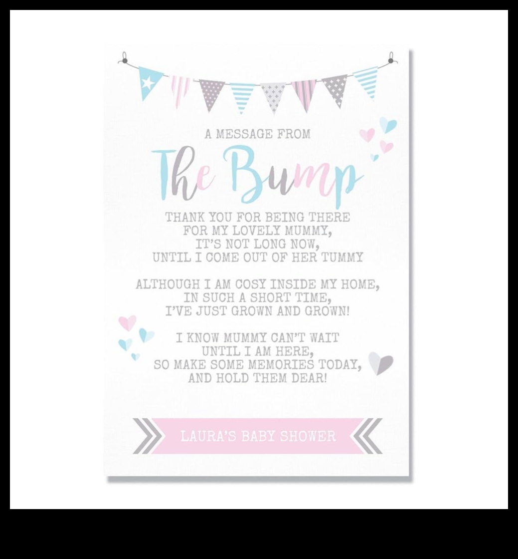 Beyond the Bump 7 Ways to Make Your Baby Shower Extra-Special 2 Beyond the Bump: Creating Magical Moments at the Shower