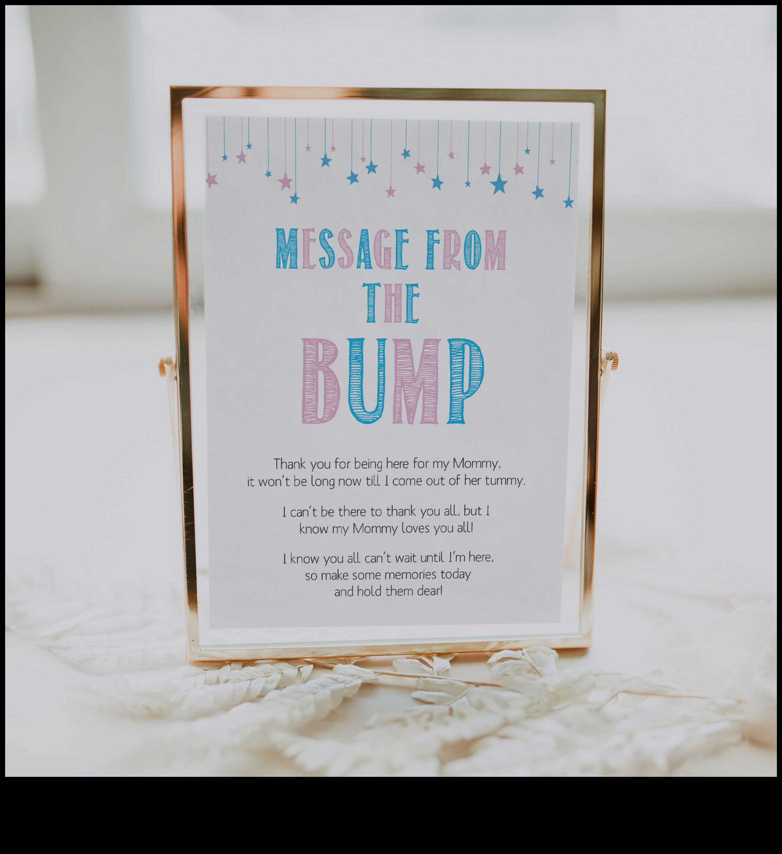 Beyond the Bump: Showering Mom and Baby with Happiness