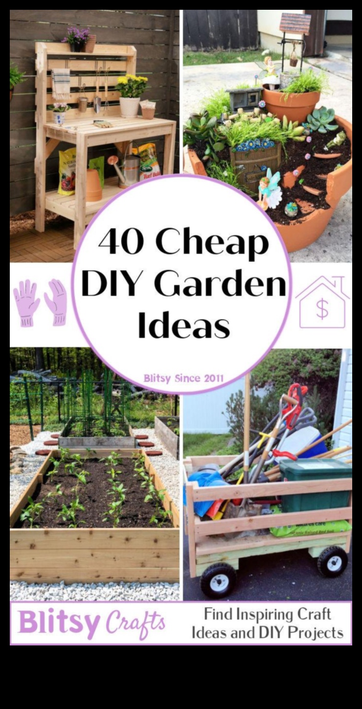 Bloom on a Budget: Dazzling DIY Magic for Gardens