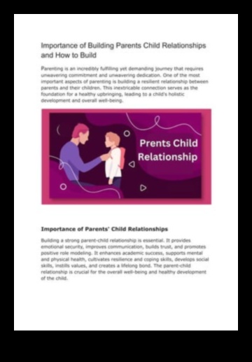 Blooming Bonds Nurturing Parent-Child Connections for a Lifetime 4 Blooming Bonds: Nurturing Parent-Child Connections