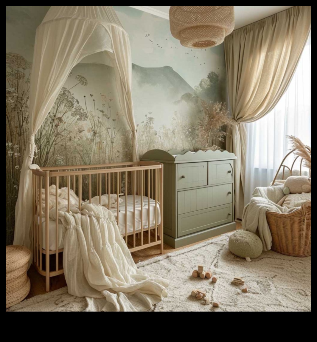 Blooms and Blankets: Decorating a Nursery Oasis