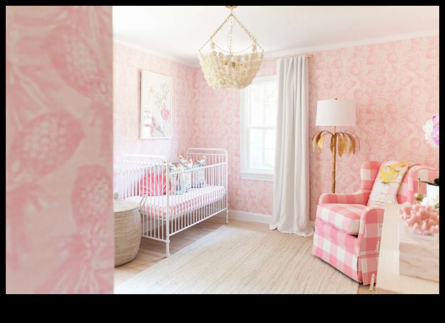 Blossom Boost: Floral Nursery Elegance