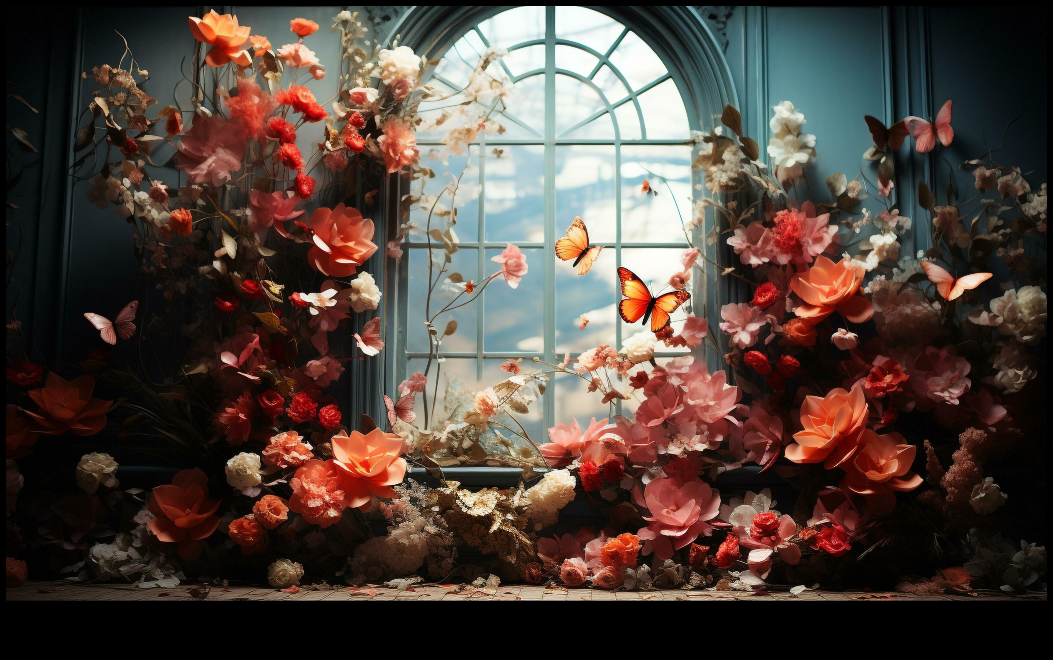 Blossom Elegance: Infuse Art into Your Outdoor Haven