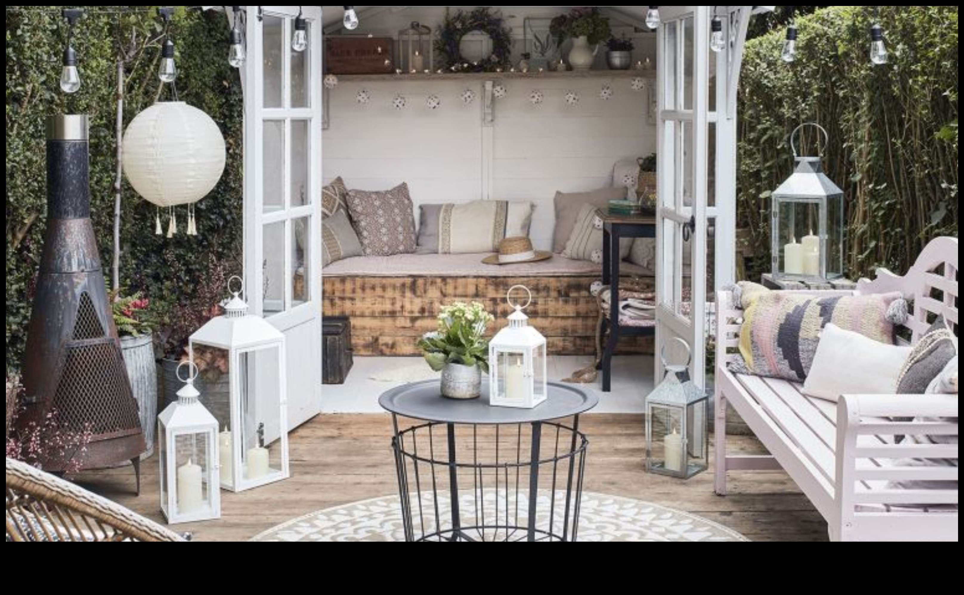 Blossom Seating: Embrace Nature with Garden Furnishings