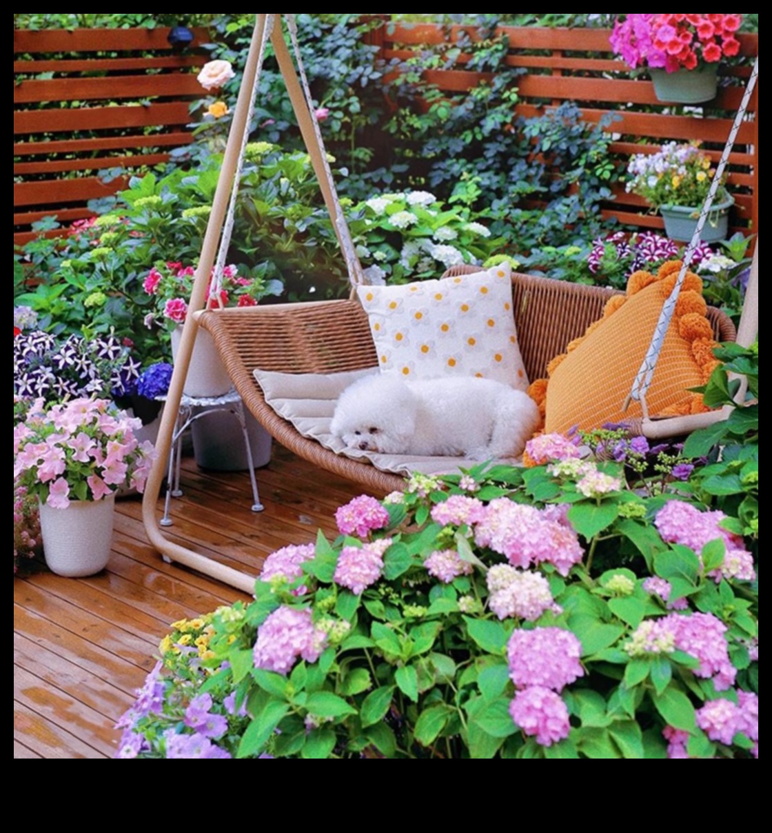 Blossom in Bliss: Elevate Your Garden with Comfortable Furniture