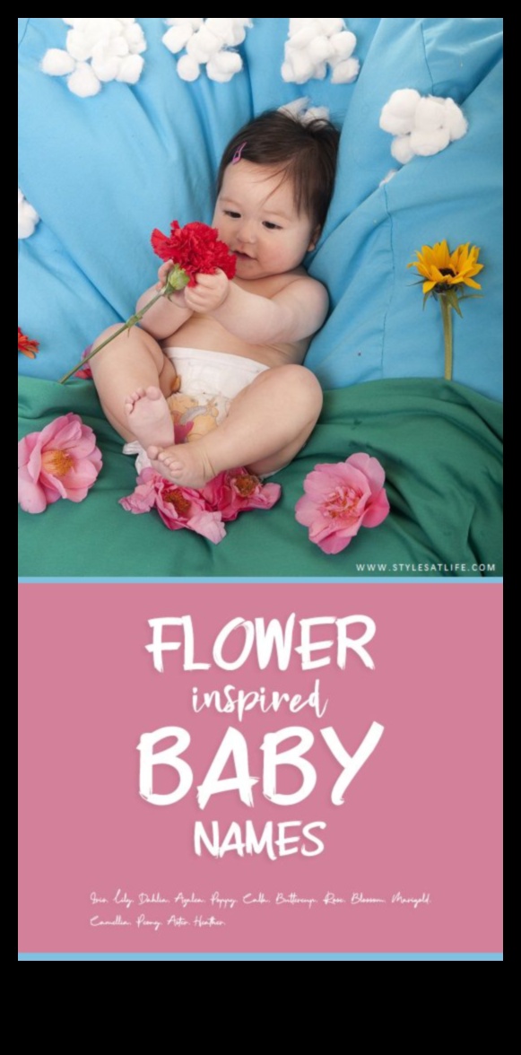 Blossoming Beginnings: Flower-Infused Baby Names