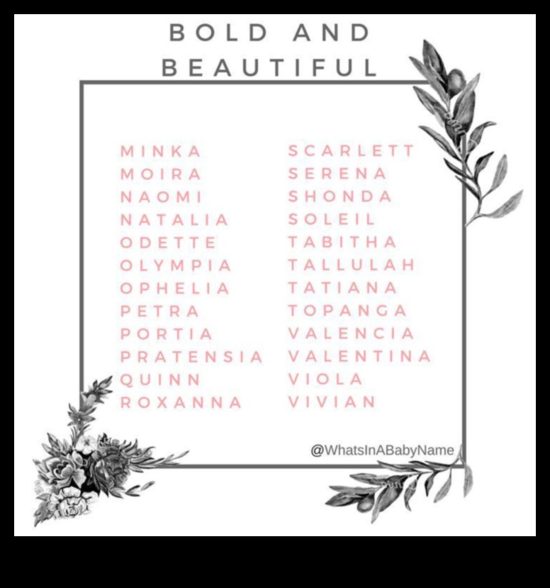 Bold and Beautiful Striking Baby Names for Unique Personalities 2 Bold and Beautiful: Striking Baby Names for Unique Personalities