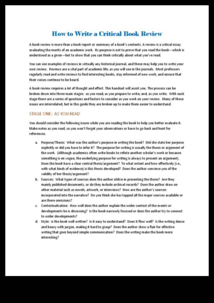 Book Reviews A Critical Look 1