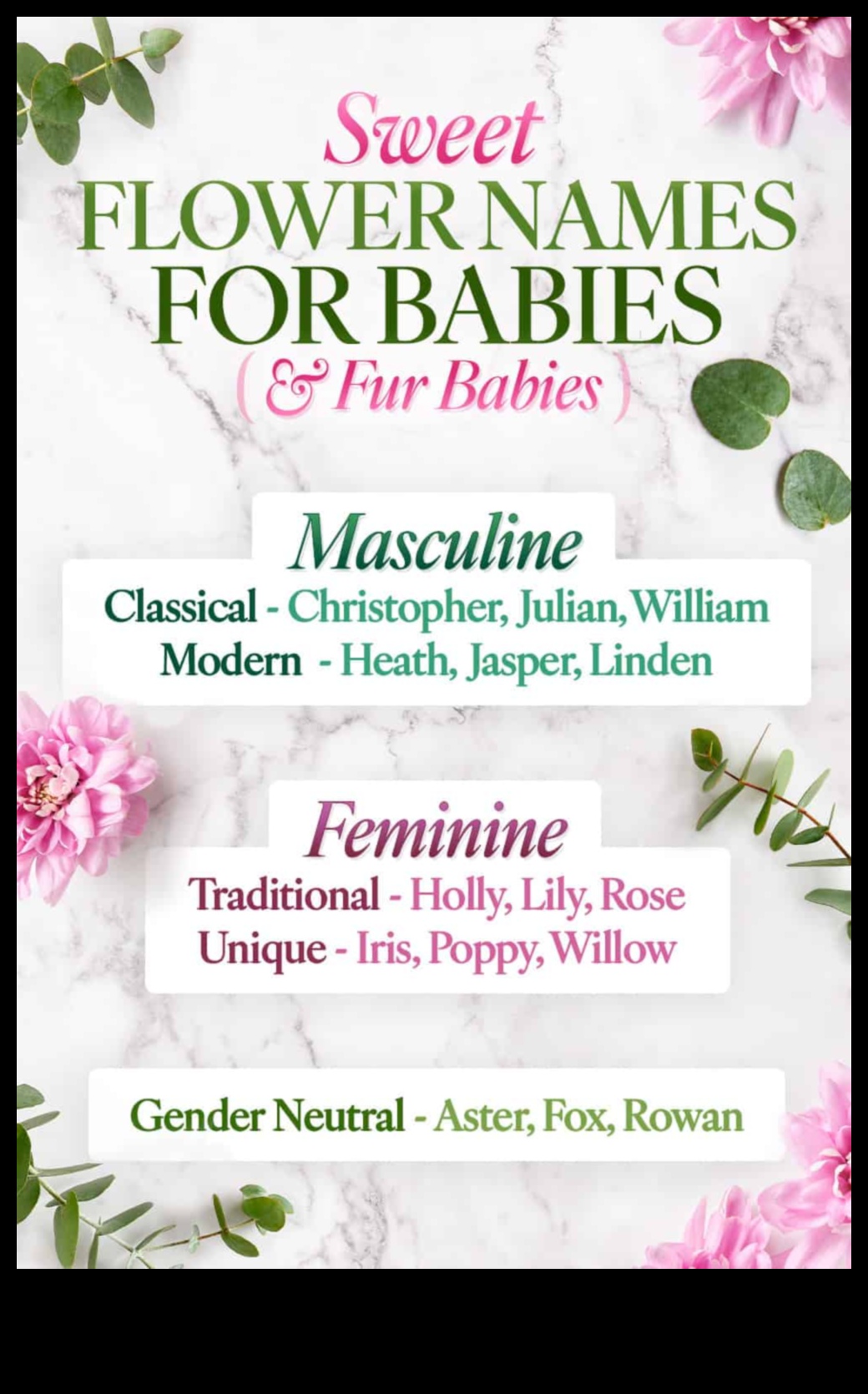 Botanical Beauty: Flower-Inspired Baby Names for Blooms