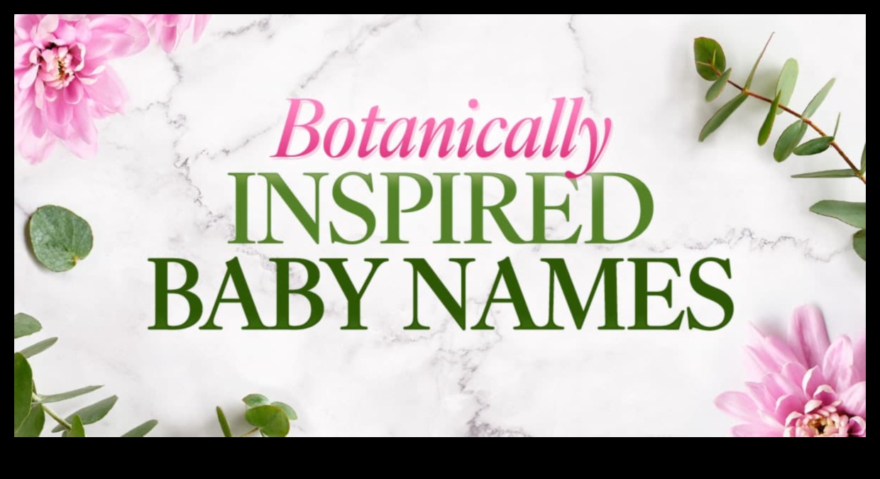 Botanical Beauty: Flower-Inspired Baby Names for Blooms