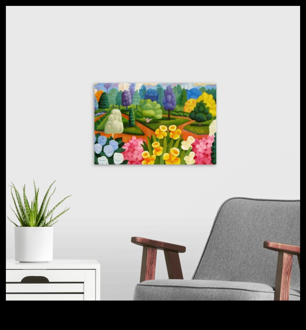 Botanical Canvas: Transforming Spaces with Garden Art