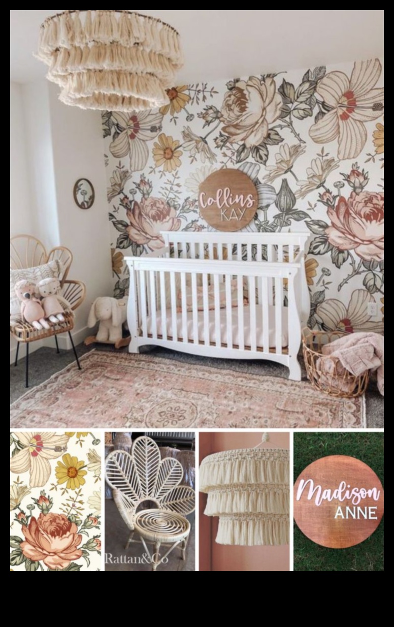 Bouncing Blossoms Floral Prints for a Sweet and Stylish Nursery 5 Bouncing Blossoms: Floral Delights in Baby Gear