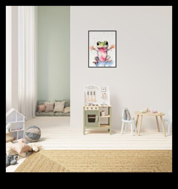 Bouncing Blossoms: Playful Nursery Accents