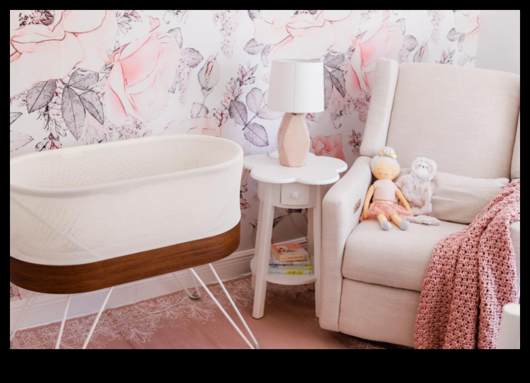 Bouncing Buds: Floral Decor for a Playful Nursery Development