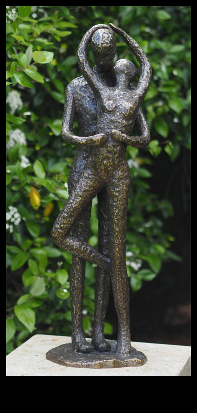 Bronze Whispers: Sculptural Allure in Your Outdoor Retreat