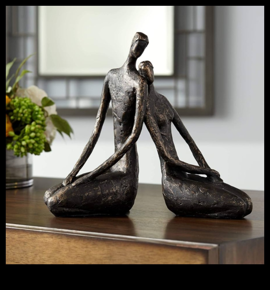 Bronze Whispers: Sculptural Allure in Your Outdoor Retreat