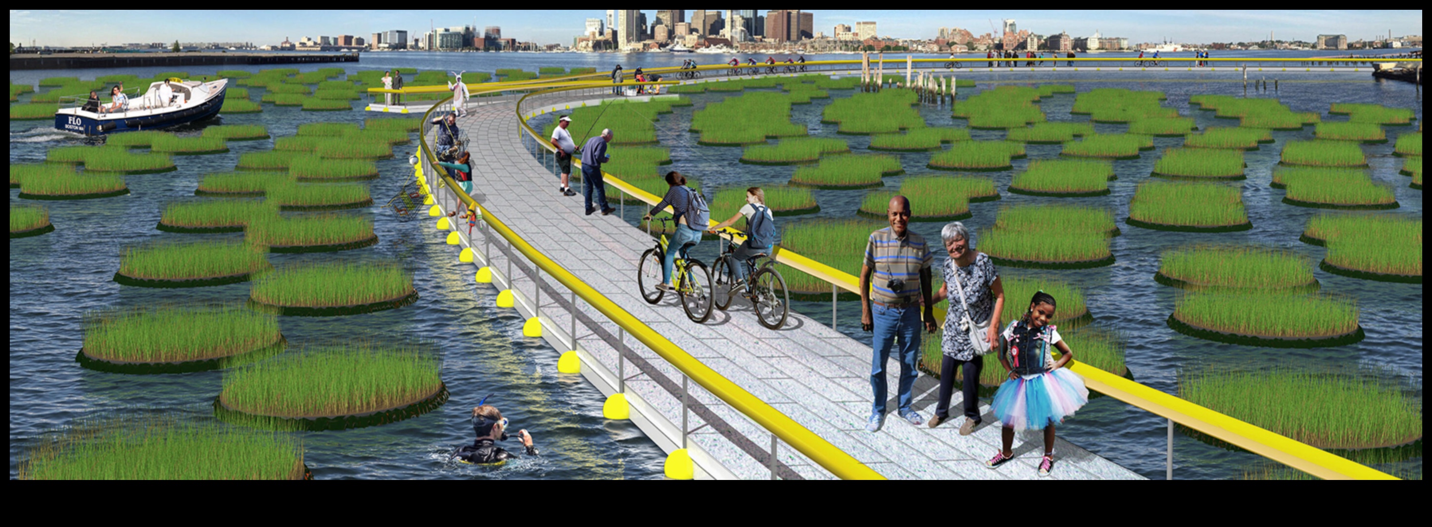 How are coastal landscapes adapting to the challenges of rising sea levels?