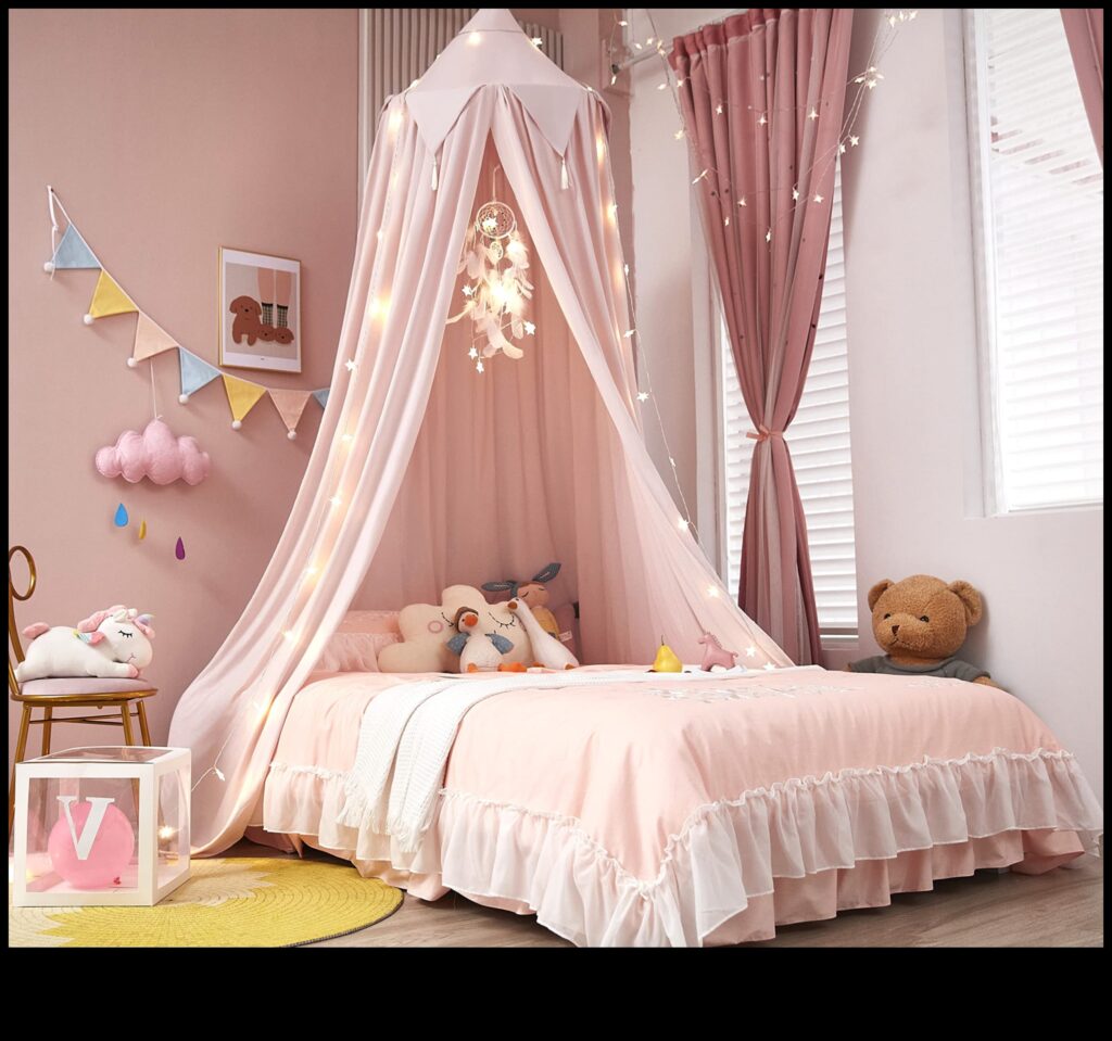 Calm Cloud Canopy A Tranquil Sleep Space for Baby 1