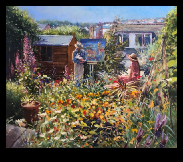 Canvas of Blooms: Exploring the Beauty of Garden Art