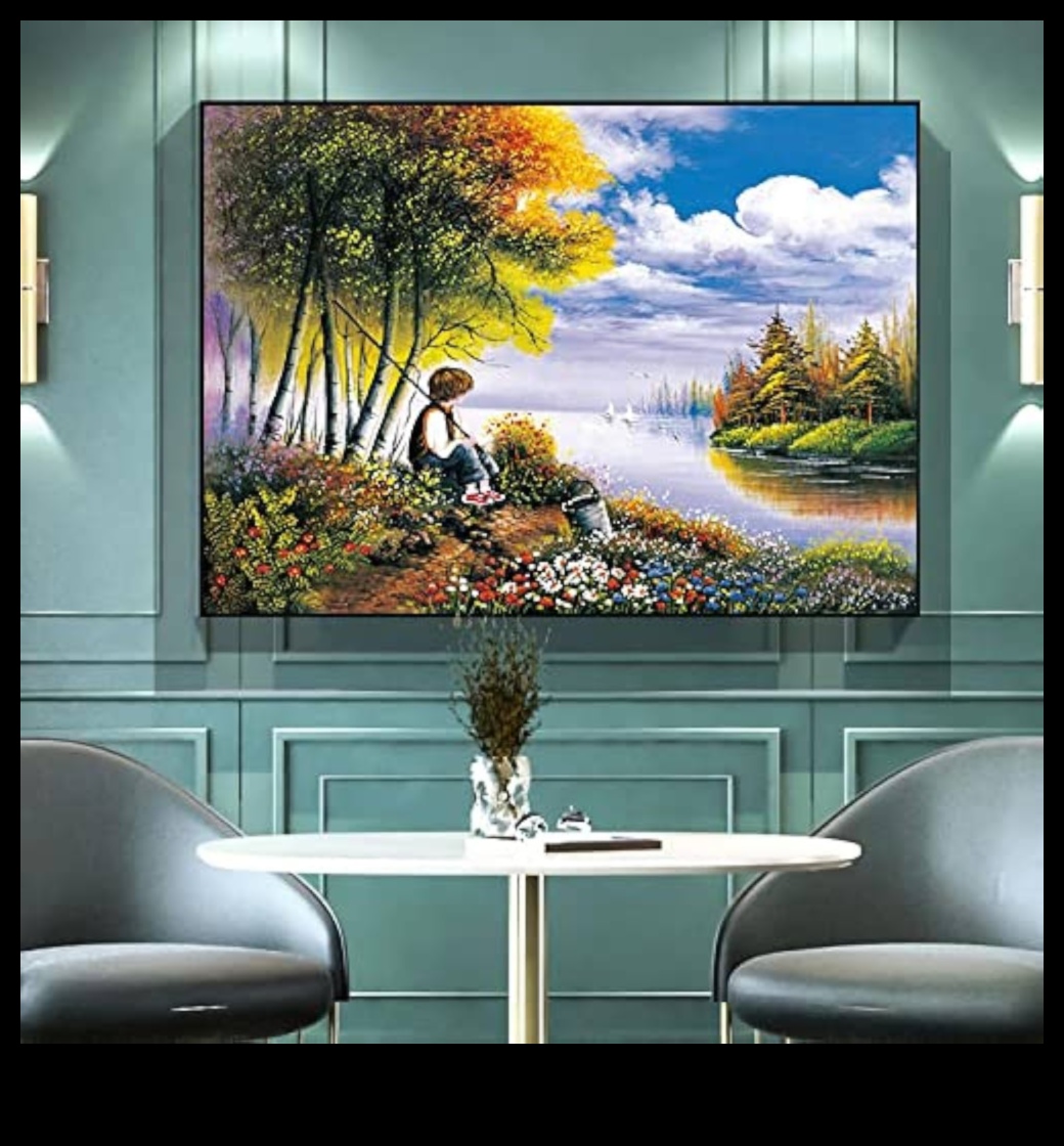 Canvas of Color: Stylish Garden Art for Every Season