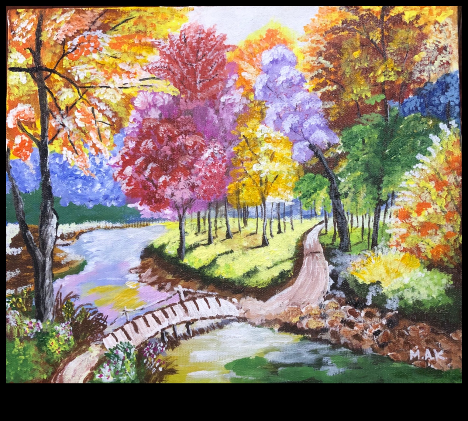 Canvas of Nature: Embracing Beauty through Garden Art