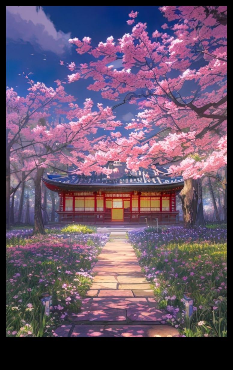 Cherry Blossom Dreams: Japanese Garden Tranquility