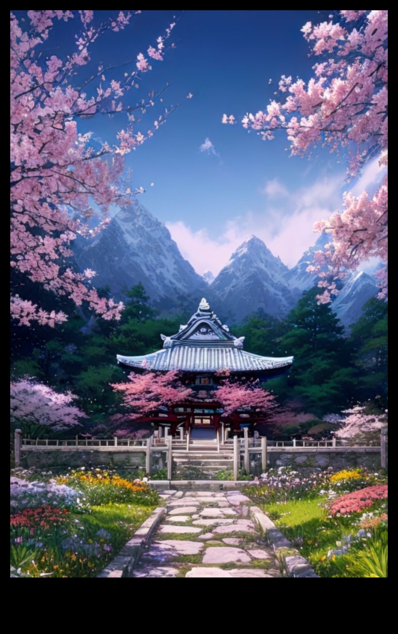 Cherry Blossom Dreams: Japanese Garden Tranquility