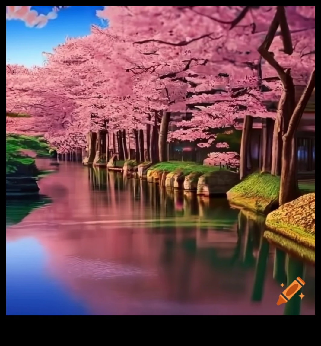 Cherry Blossom Serenade: Japanese Garden Delights
