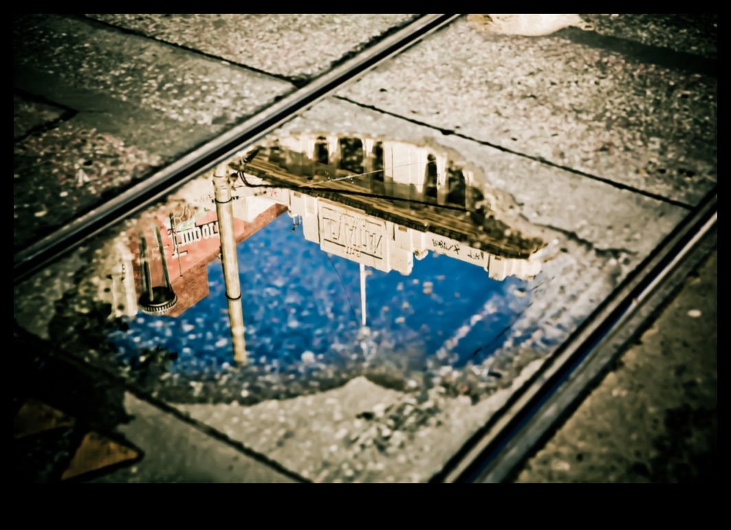 City Reflections: Glass Facades Mirroring the Sky