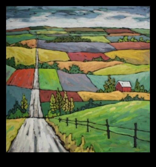 How do artists use color to capture the essence of landscapes?