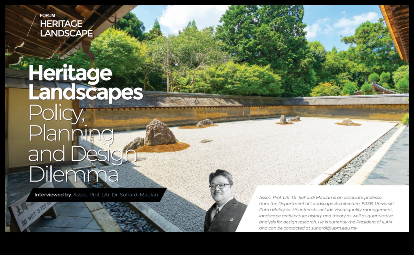 Cultural Heritage Landscapes: Echoes of the Past