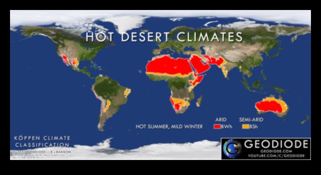 What is the impact of climate change on the preservation of desert landscapes?