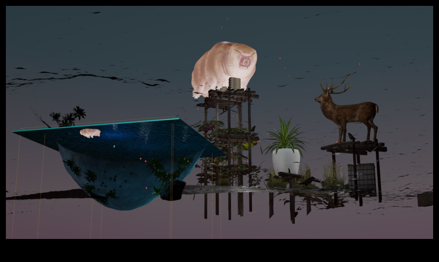 Digital Delights: Artistic Explorations Inspired by Nature