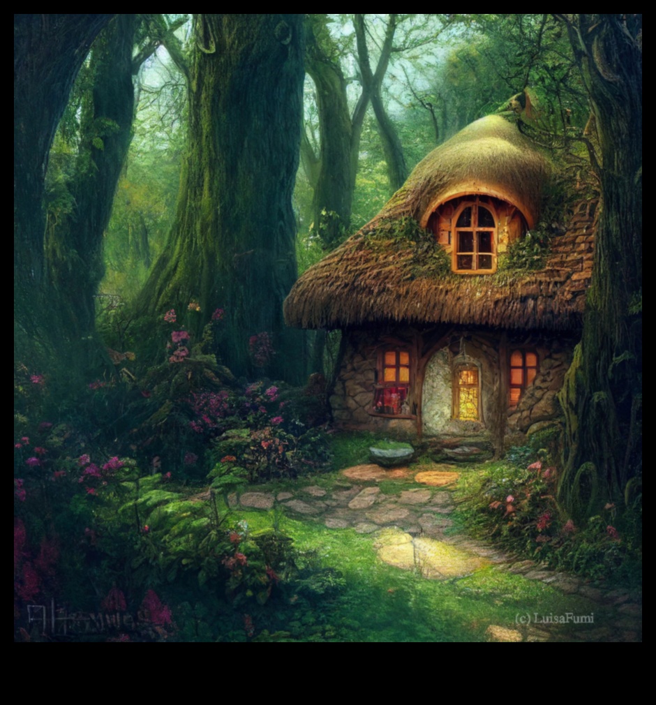 Enchanted Trails: The Art of Designing Cozy Cottage Blooms