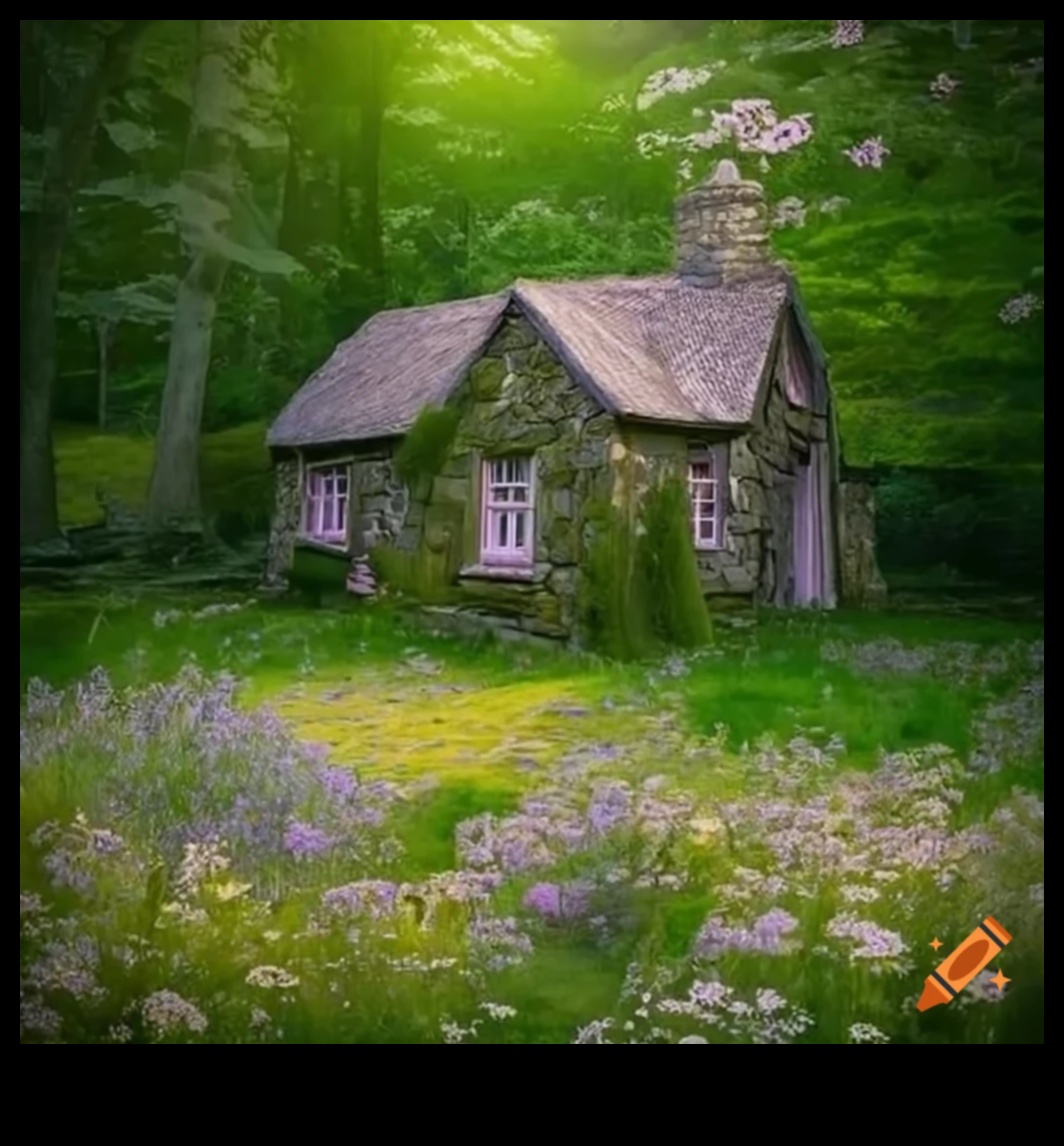 Enchanted Trails: The Art of Designing Cozy Cottage Blooms