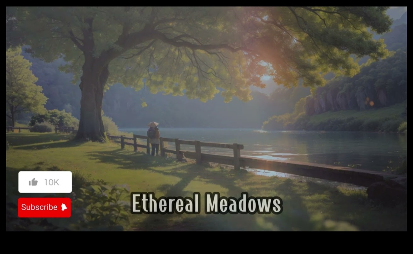 Ethereal Meadows: Light and Mist in Open Fields