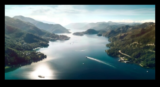 Why are aerial views essential for understanding large-scale landscapes?