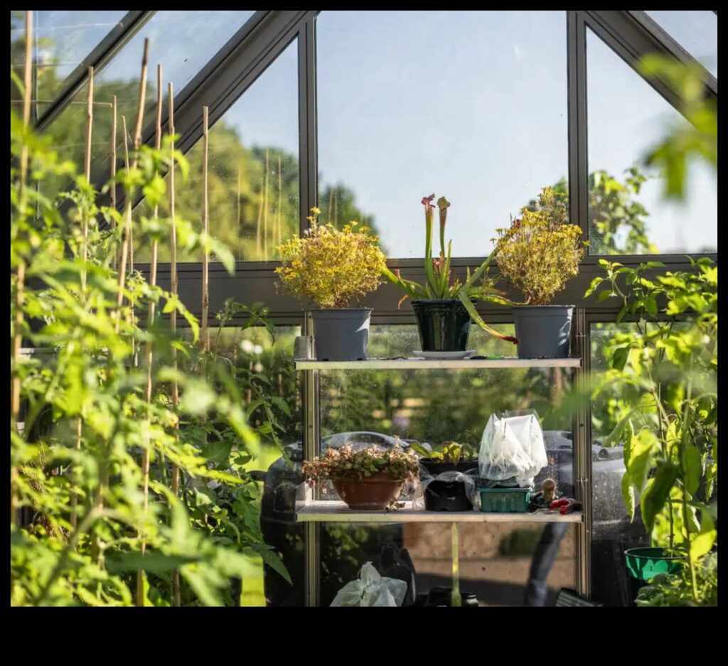 Explore, Grow, Thrive Your Greenhouse OasisEscape the hustle and bustle of everyday life and find peace and tranquility in your own personal greenhouse oasis. 1